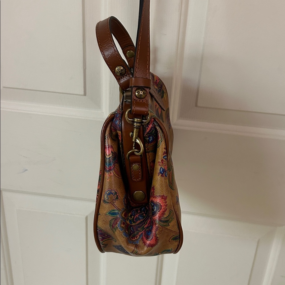 Patricia Nash Elegant Leather Floral Women's Satchel -NWOT - Picture 5 of 9